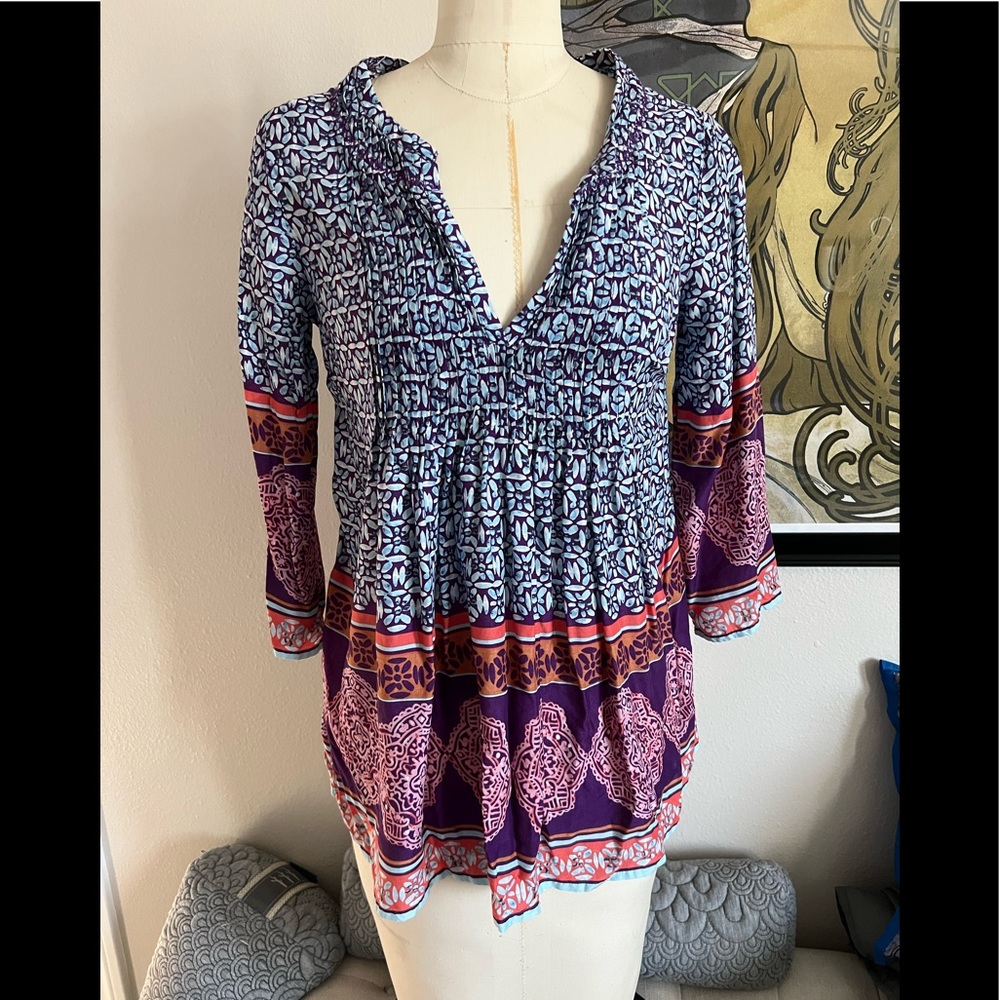 Beach Lunch Lounge blouse size xs
